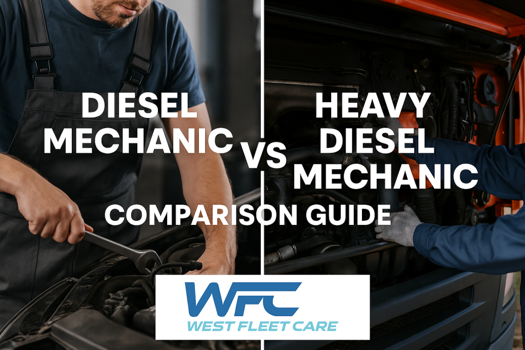 Diesel Mechanic vs Heavy Diesel Mechanic
